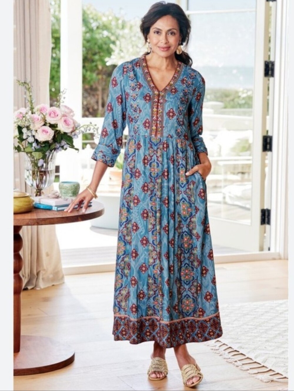 NWT Soft Surroundings San Remo dress Size Xs